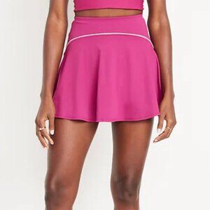 Old Navy High-Waisted PowerSoft Skort, Magenta, Medium (Sold out online)